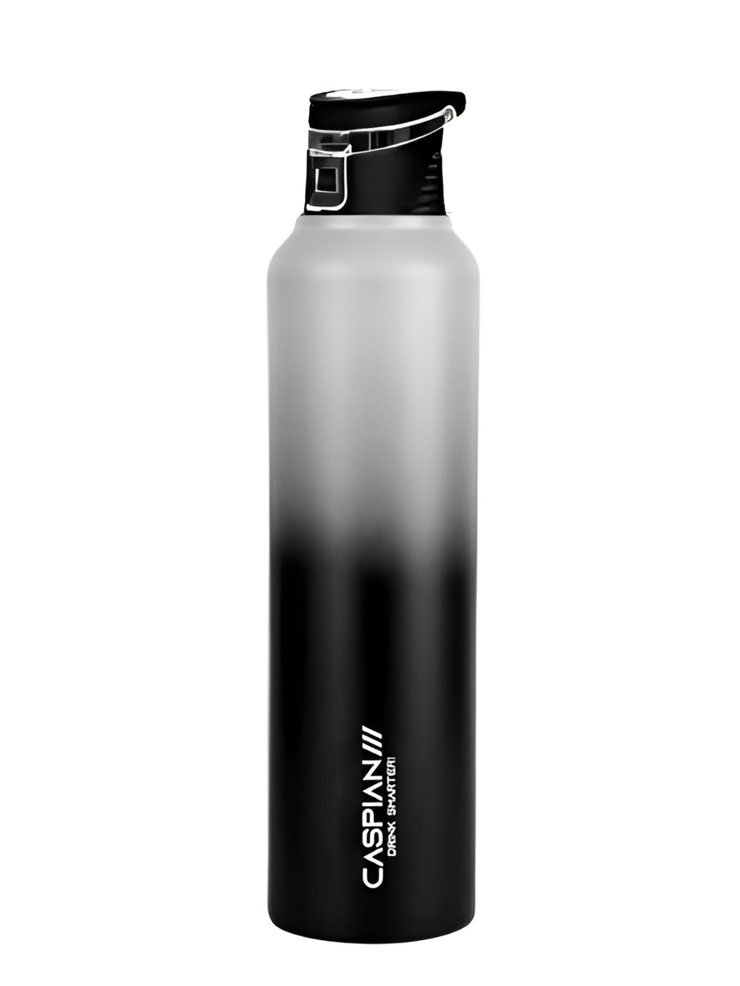 Caspian Hike X Black Colourblocked Stainless Steel Spill Proof Water Bottle - 1L