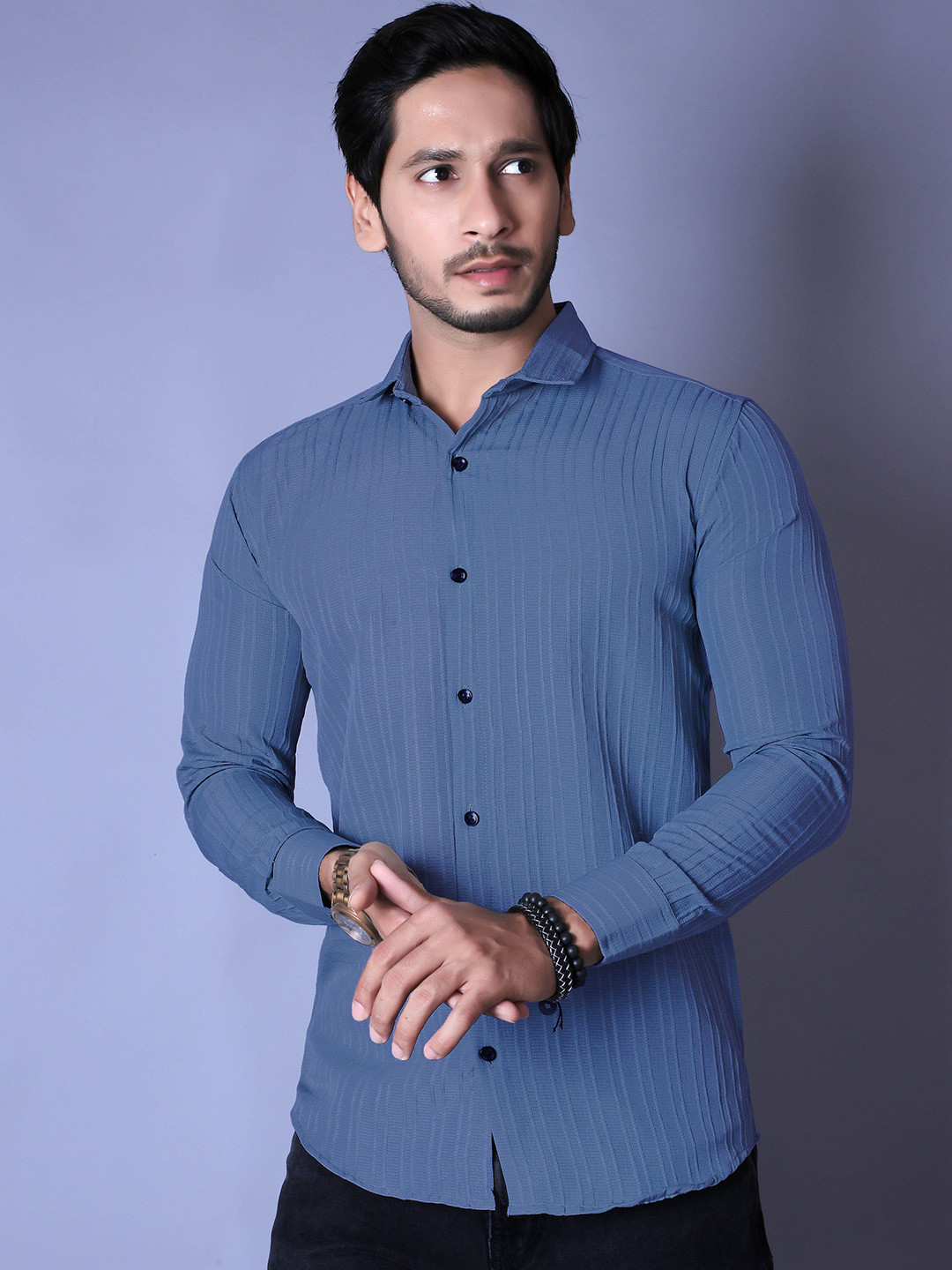 ALMORA Men Original Opaque Casual Shirt