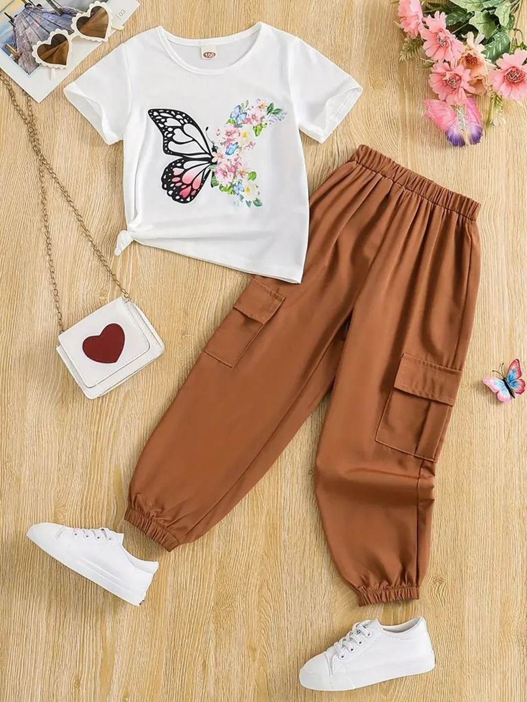 AVOVU Girls Printed T-shirt