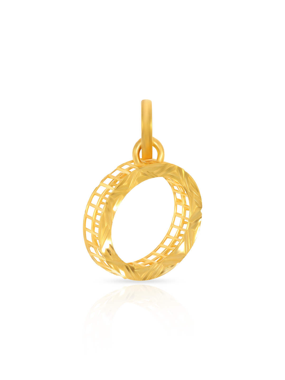 BHIMA 22K BIS Hallmark 916 Purity Yellow Gold Designer Pendant