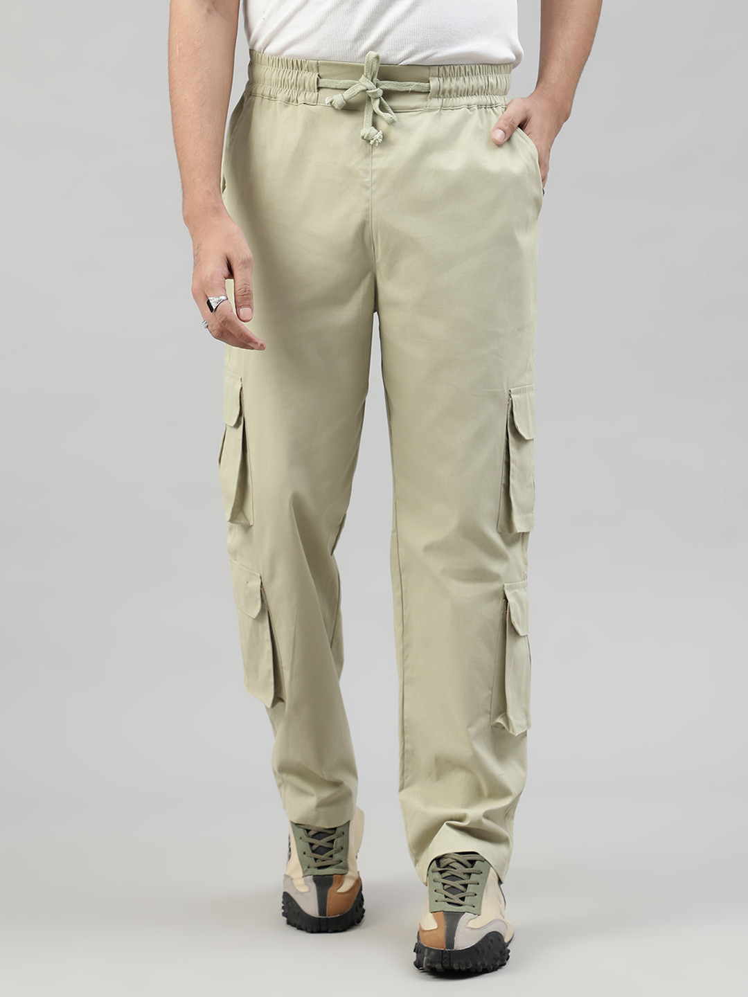 DRIPCULT Relaxed-Fit Cargos Trousers
