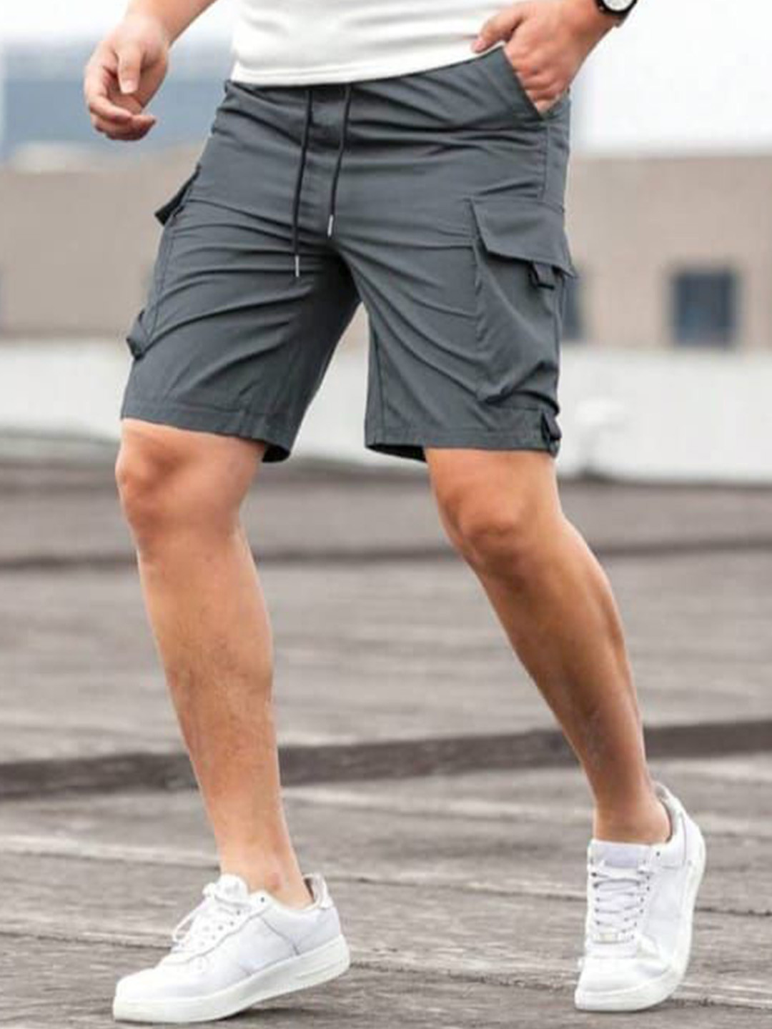 Raavi Men Running Cargo Shorts