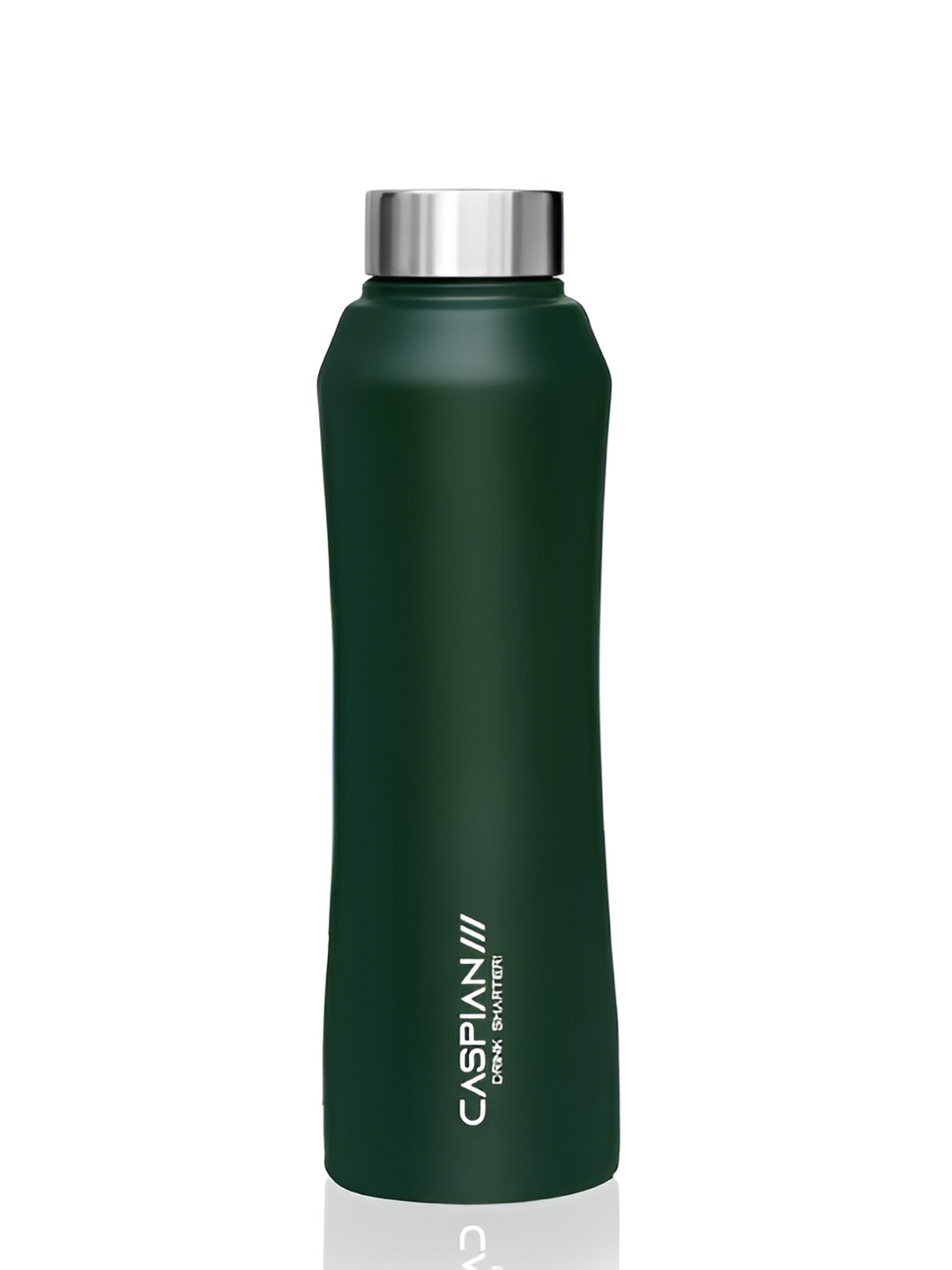 Caspian Vibe Green Brand Logo Stainless Steel BPA Free Water Bottle - 1.2L