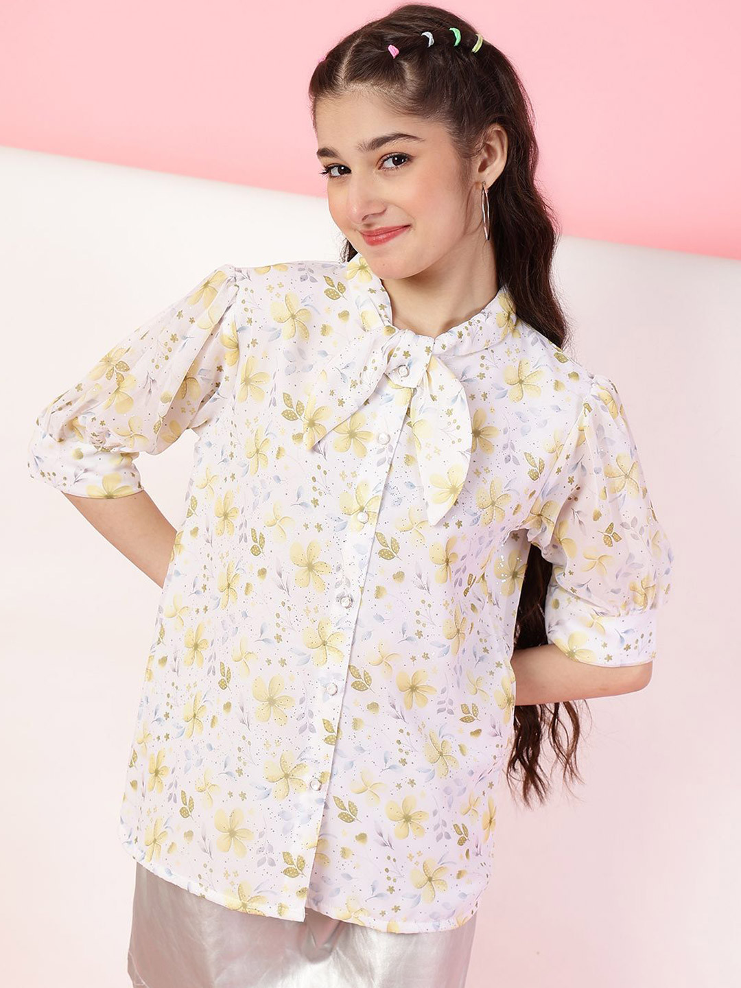 Ishti Embellished Studded Top