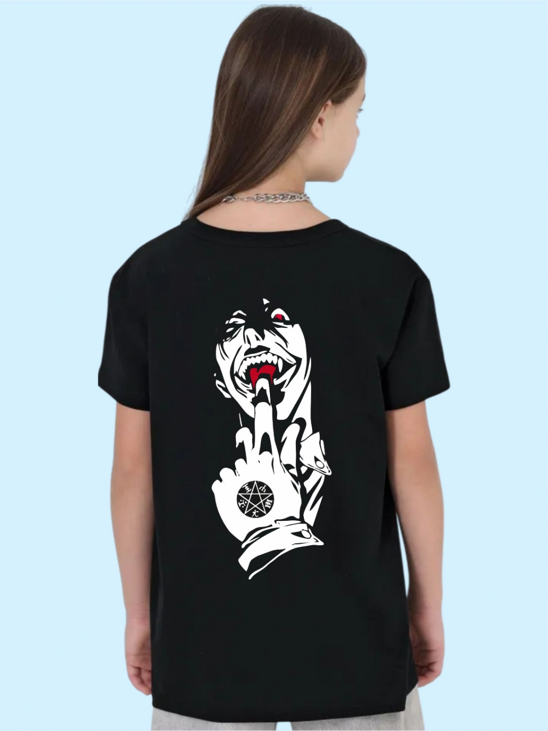Uniplanet store Girls Typography Printed T-shirt