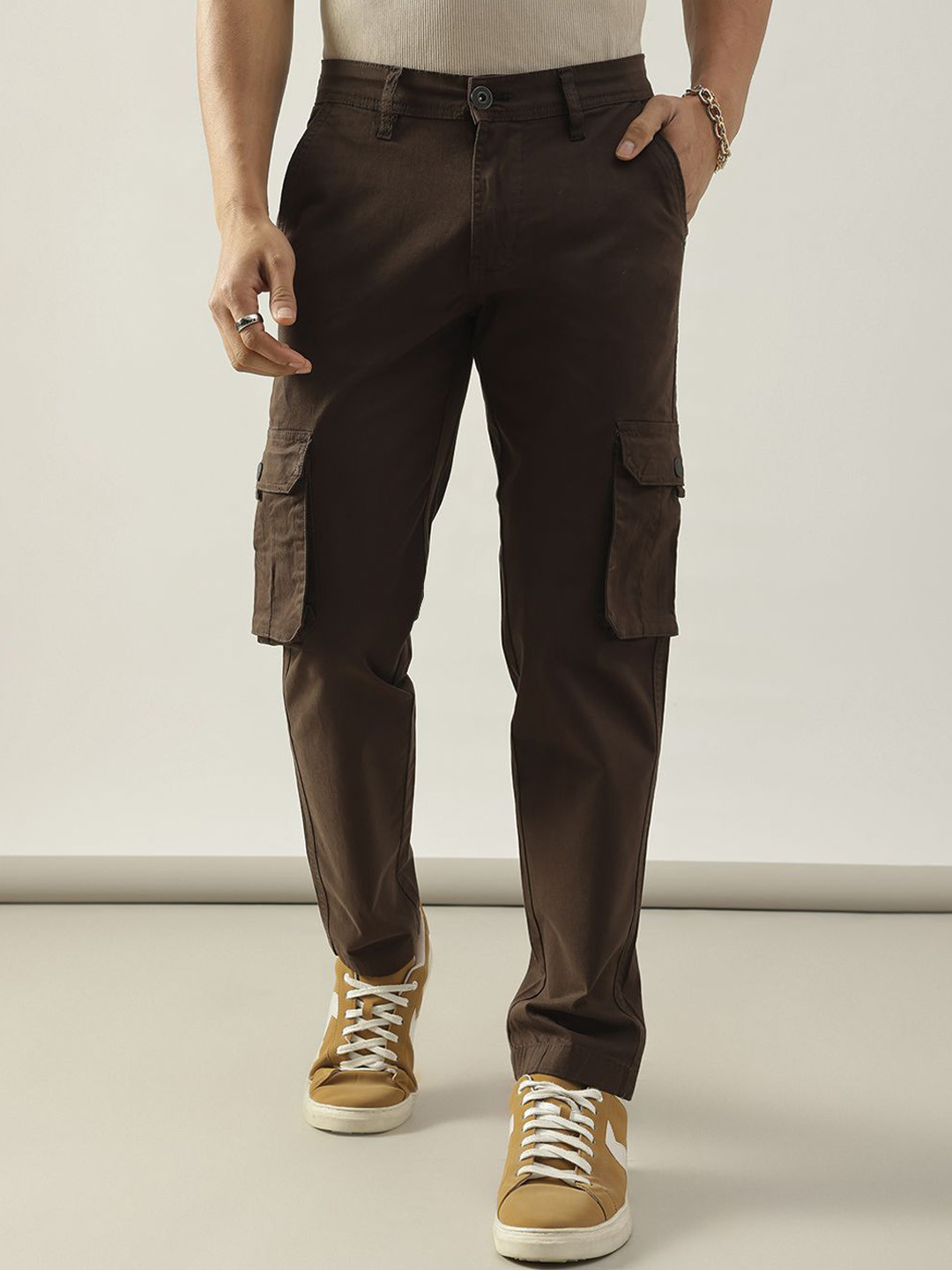 Code 61 Men Low-Rise Stretchable Jeans - Baggy