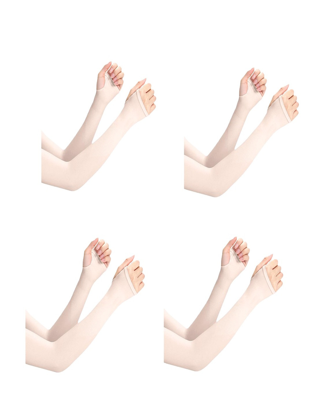 Xjarvis Unisex Biking Gloves With Thumb Hole Arm Sleeves