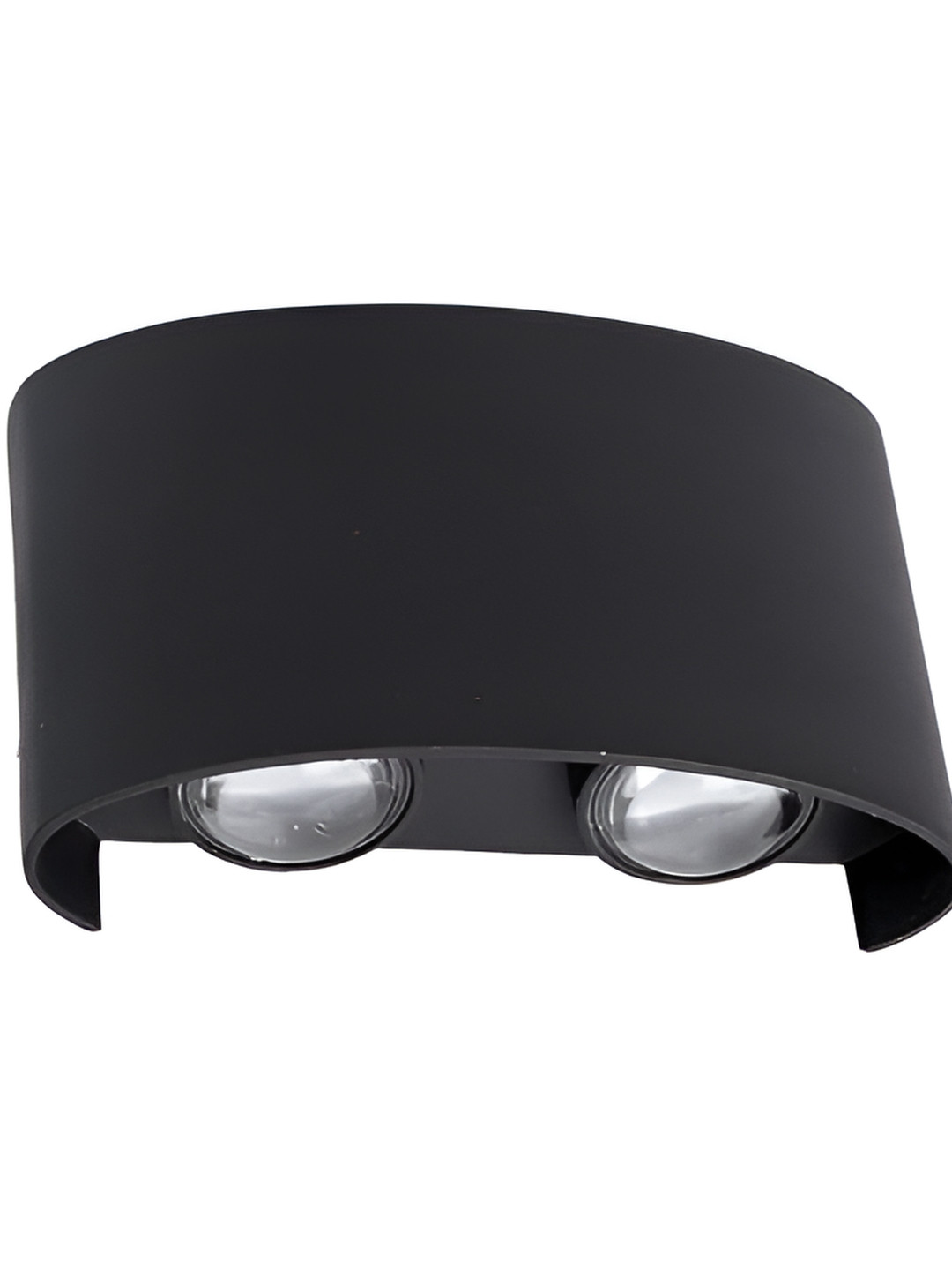 FILLISKA Black Rectangle Shaped LED Wall Lamp