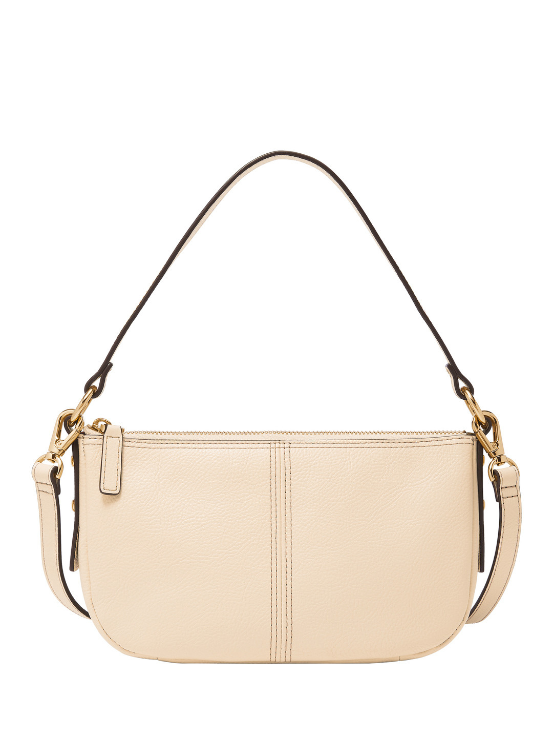 Fossil Leather Structured Shoulder Bag