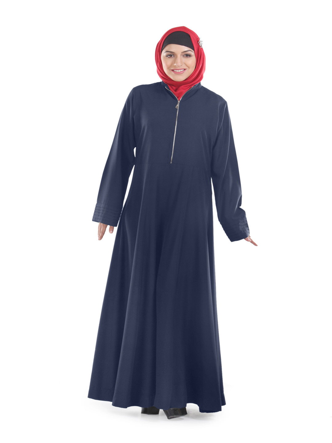 MOMIN LIBAS Front Zipper Opening  Abaya & Burqa