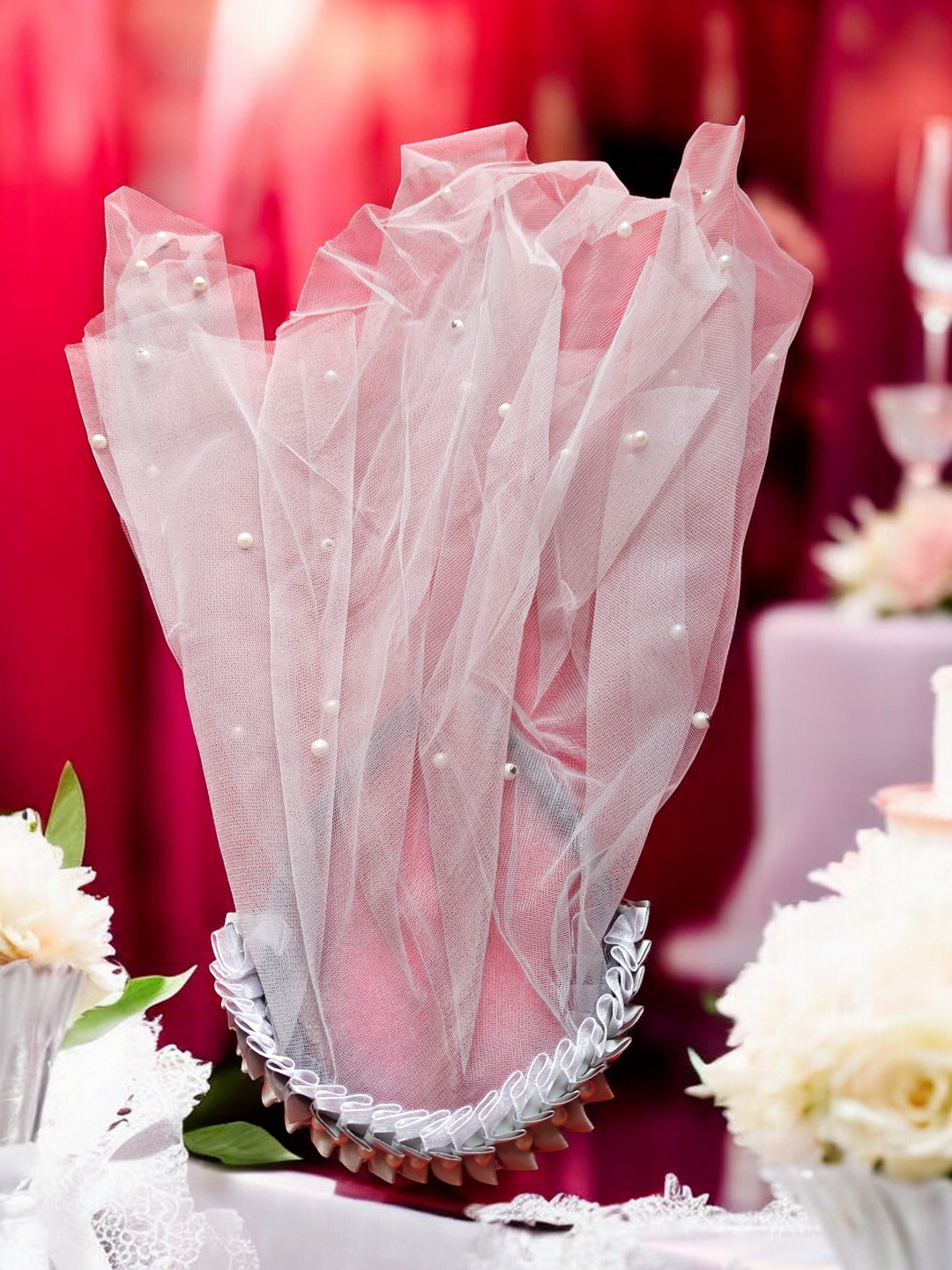 CHANDERKASH Long Tail Beaded Hairband