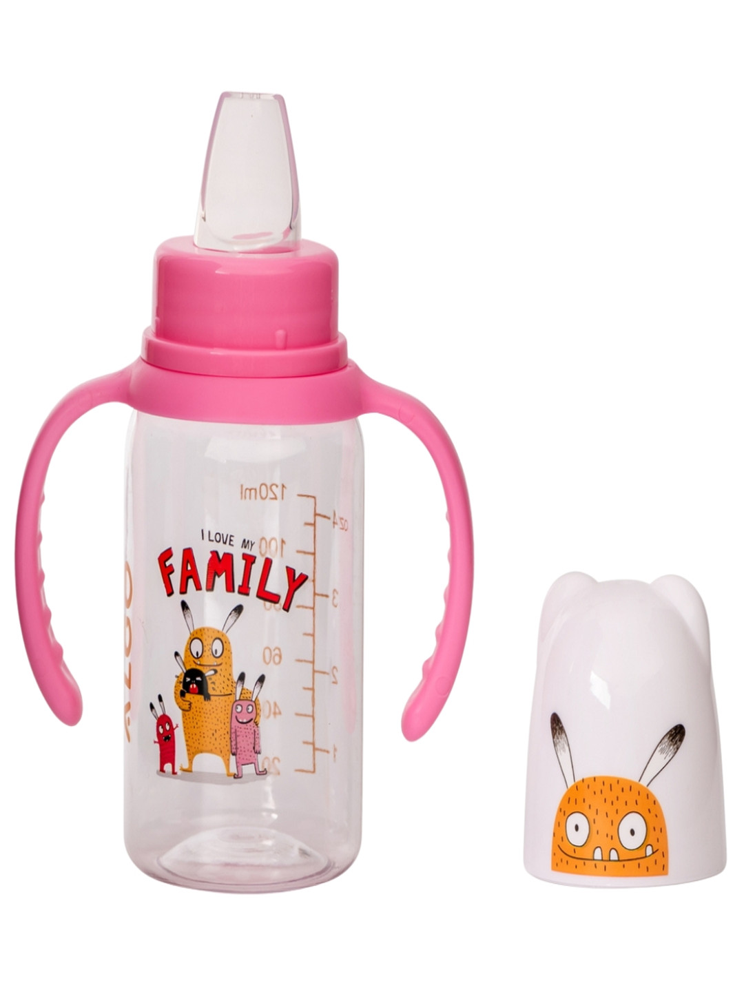 Adore ALGO Jr. Kids Silicon Soft Spout Sipper With Twin Handle- 125ml