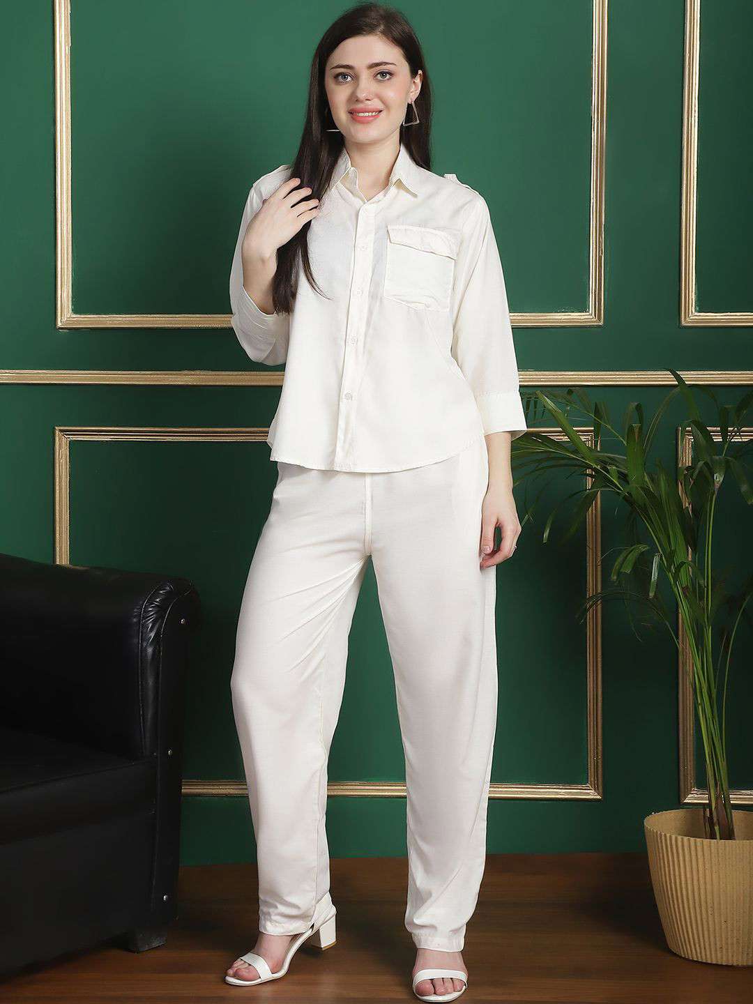 Valles365 by S.C. Shirt & Trousers Co-ords set