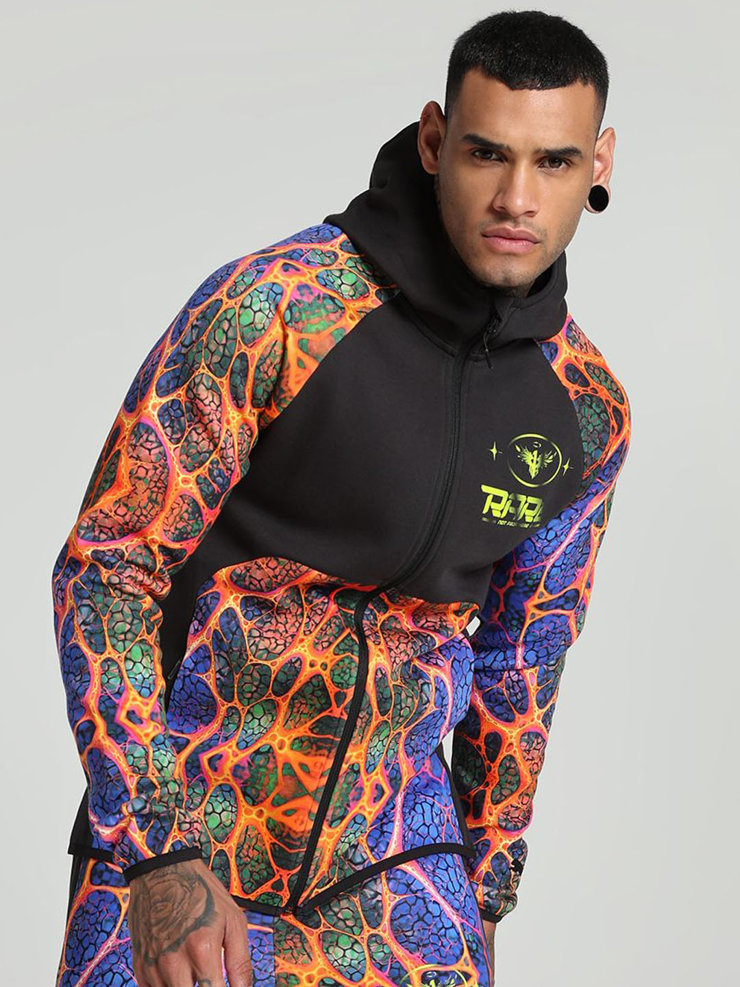 Puma Men Melo Alien Skins Dime Basketball Jacket