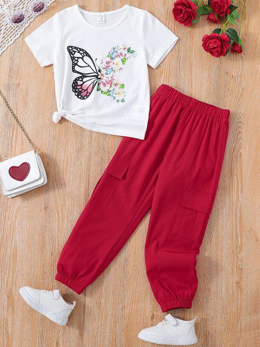 AVOVU Girls Printed T-shirt