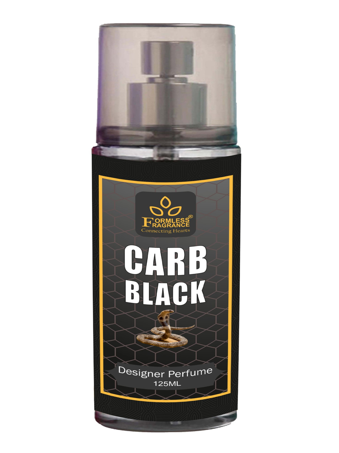 Formless Fragrance Carb Black Long-Lasting Spray Perfume 125 ml