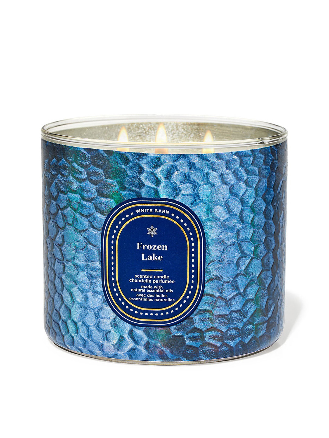 Bath & Body Works Frozen Lake 3-Wick Scented Candle - 411g