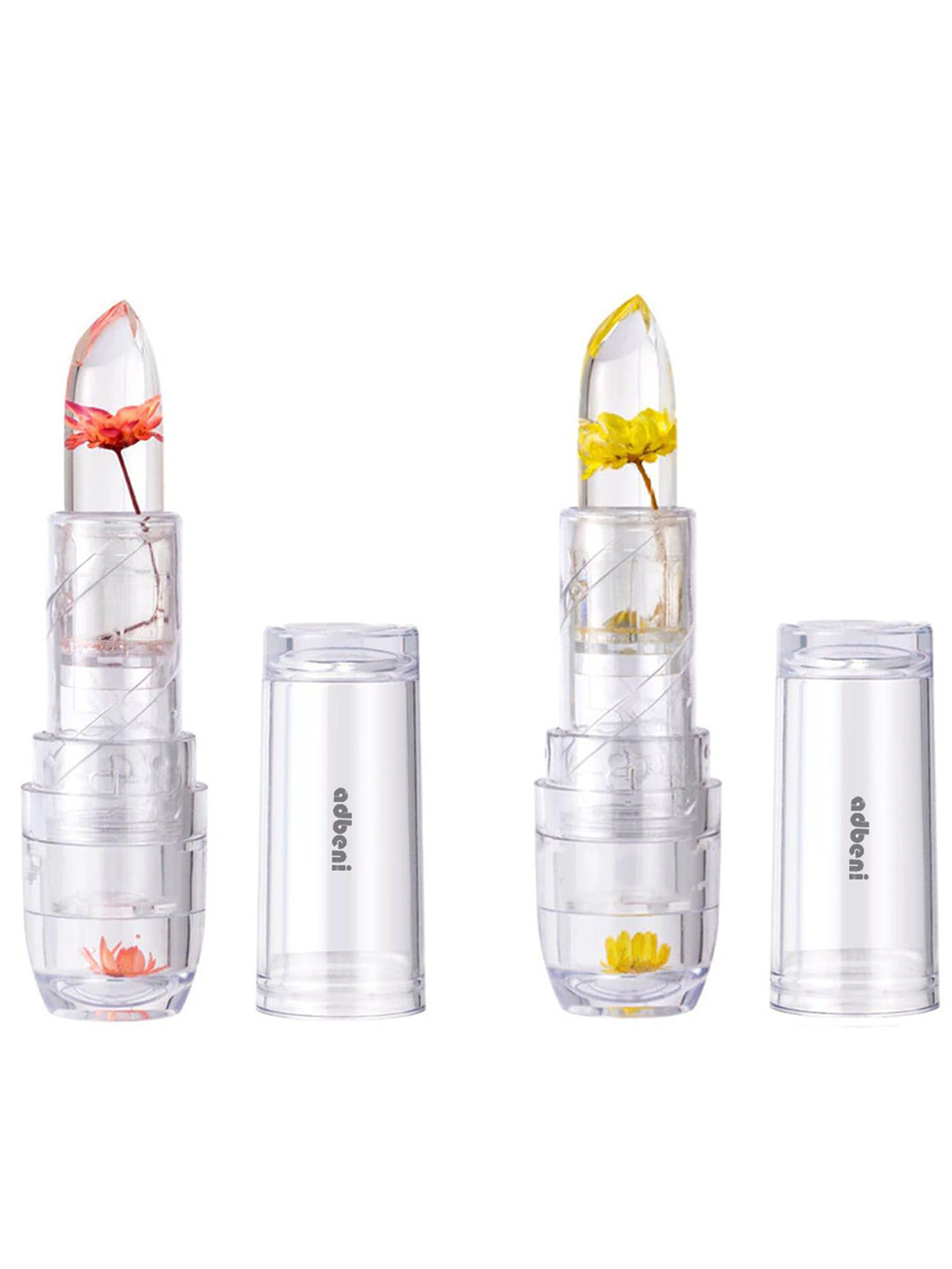 Adbeni Set Of 2 Moisture Activated Temperature Color Change Lipstick - 10gm Each- Pink