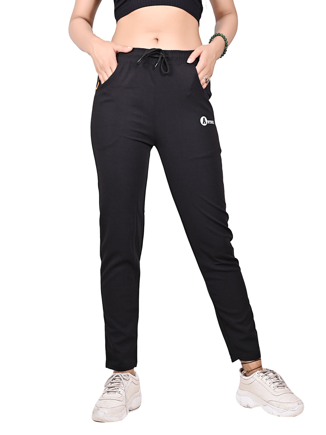 ANTRUE Women Mid-Rise Track Pants