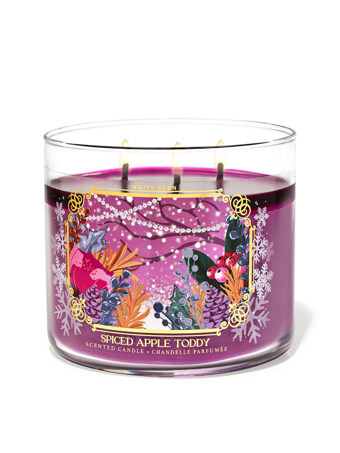Bath & Body Works Spiced Apple Toddy 3-Wick Scented Candle - 411g