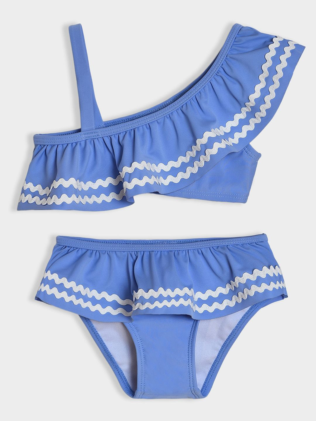 MiArcus Infant Girls Lace Work Top & Bottom Swim Set