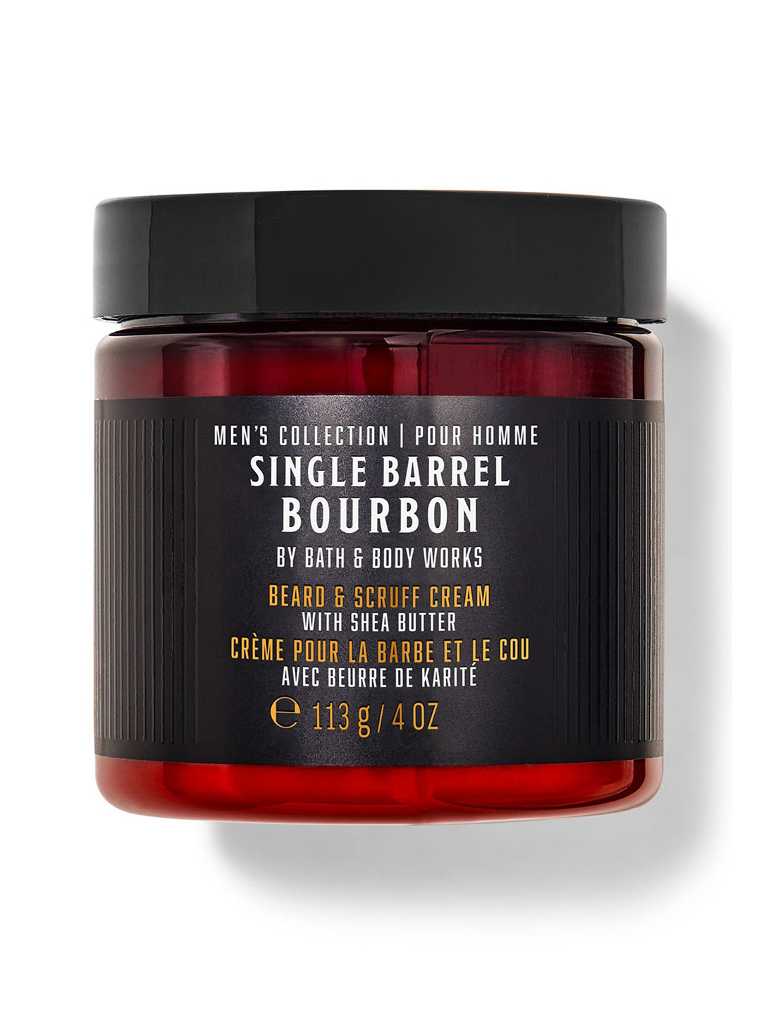 Bath & Body Works Single Barrel Bourbon Beard & Scruff Cream - 113 g