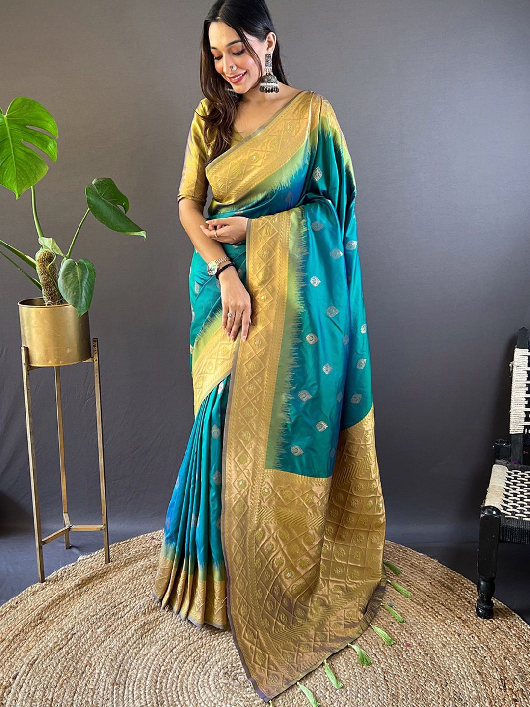 Suha Art Silk Kanjeevaram Saree