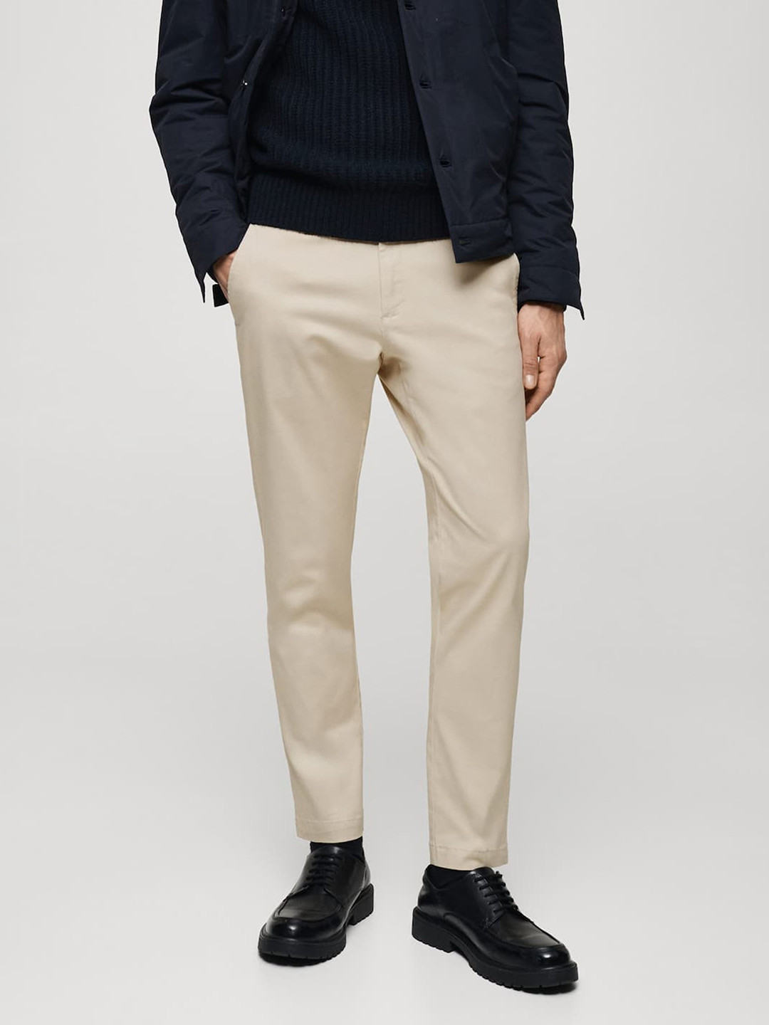 MANGO MAN Tapered Fit Chinos