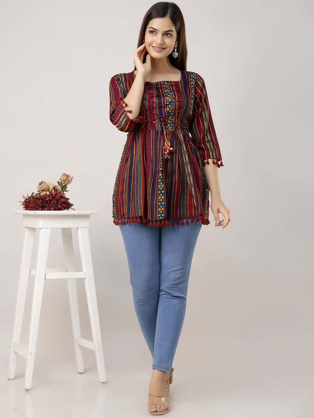 MERAAKI FASHION Floral Print Top