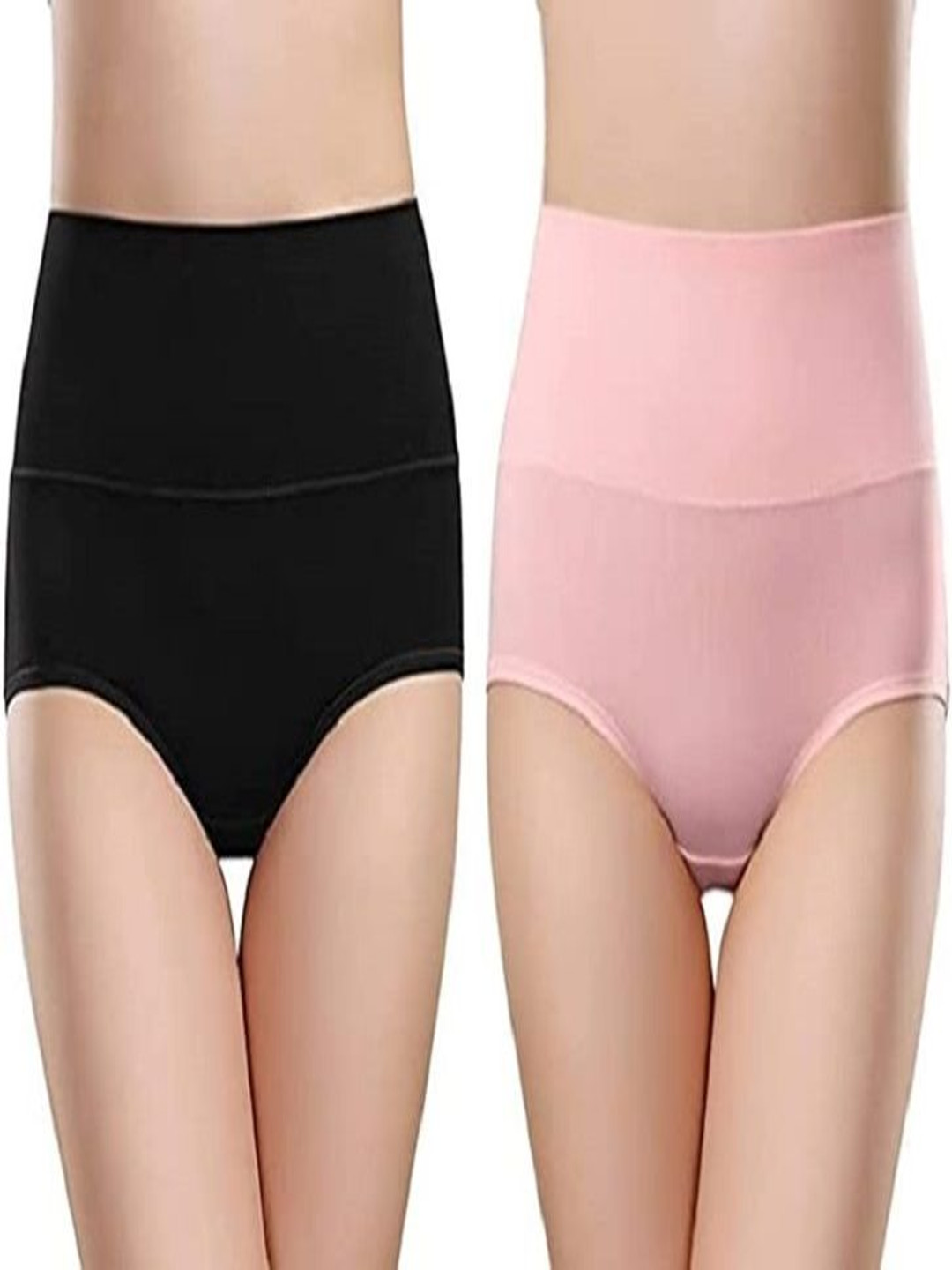 Diving Deep Pack Of 2 Hipster Briefs Black&Baby Pink HR_XS