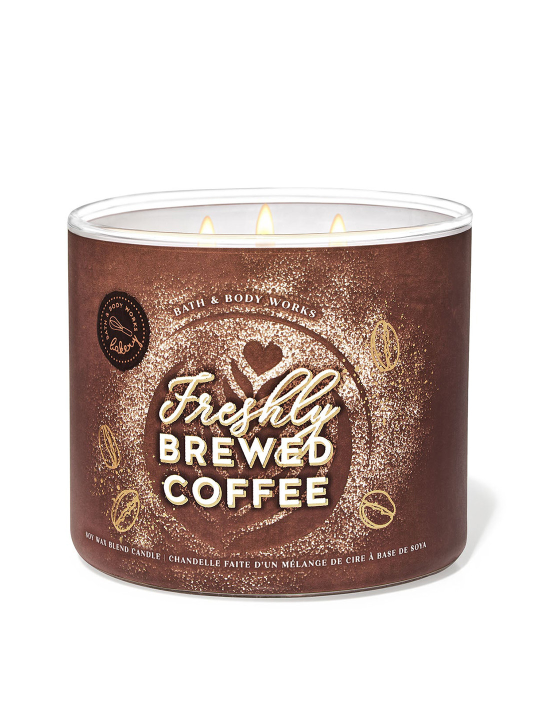 Bath & Body Works Freshly Brewed Coffee 3-Wick Scented Candle - 411g