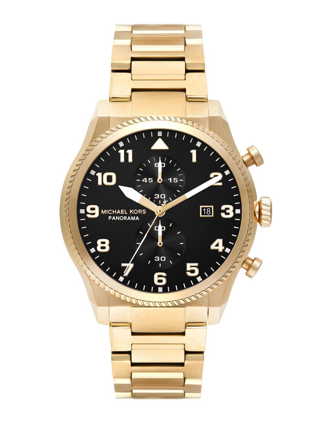 Michael Kors Men Dial & Stainless Steel Straps Analogue Watch MK9195