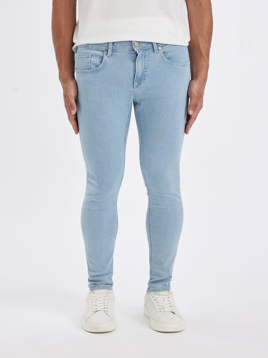 DeFacto Men Skinny Fit No Fade Jeans