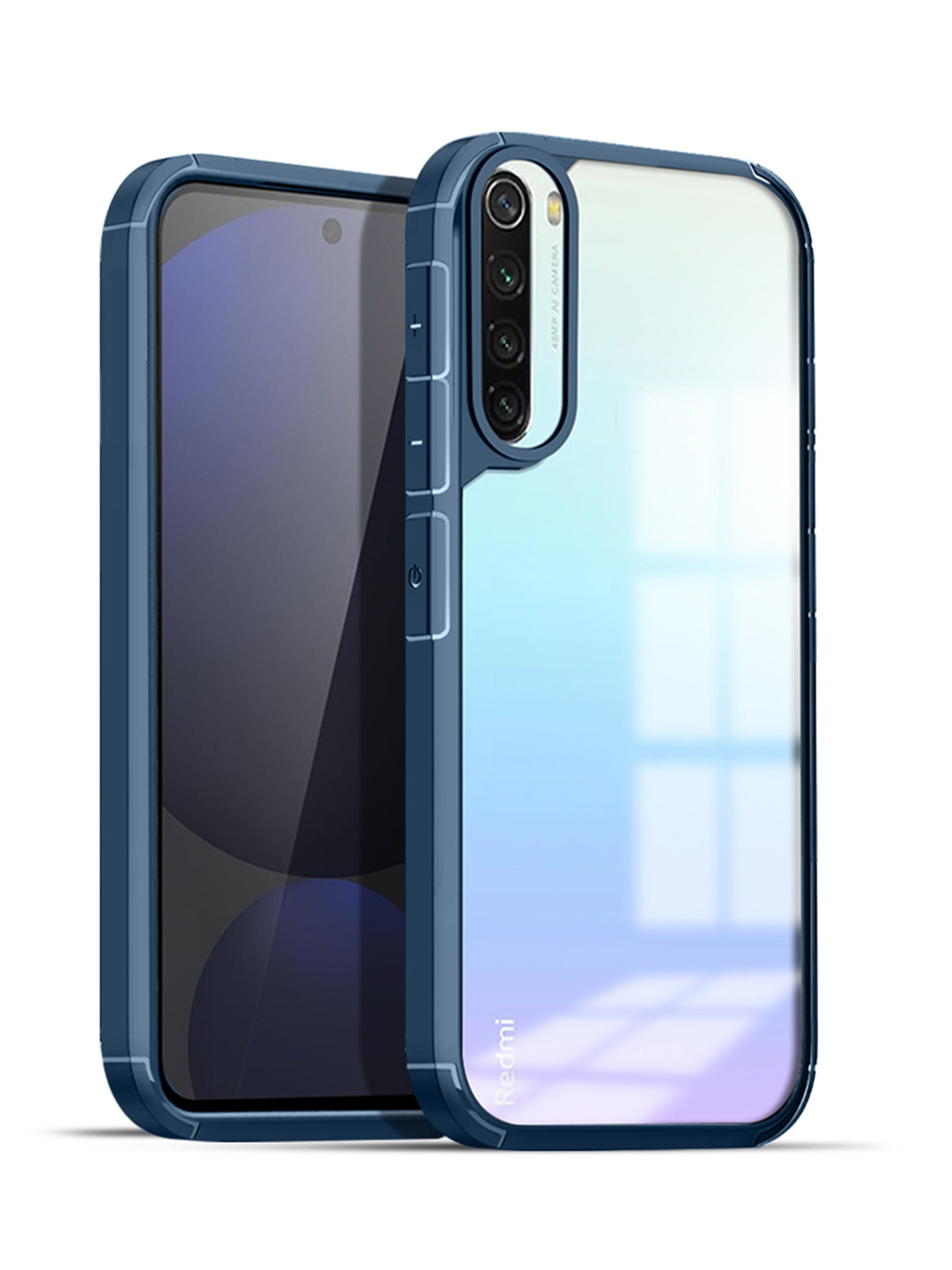 Karwan Solid Printed Xiaomi Redmi Note 8 Shockproof Bumper Back Case