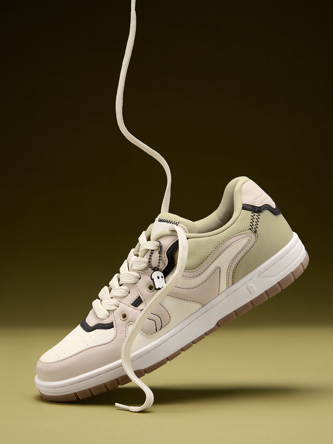 The Souled Store Urban Blaze: Mojito Men Lightweight Colourblocked Sneakers