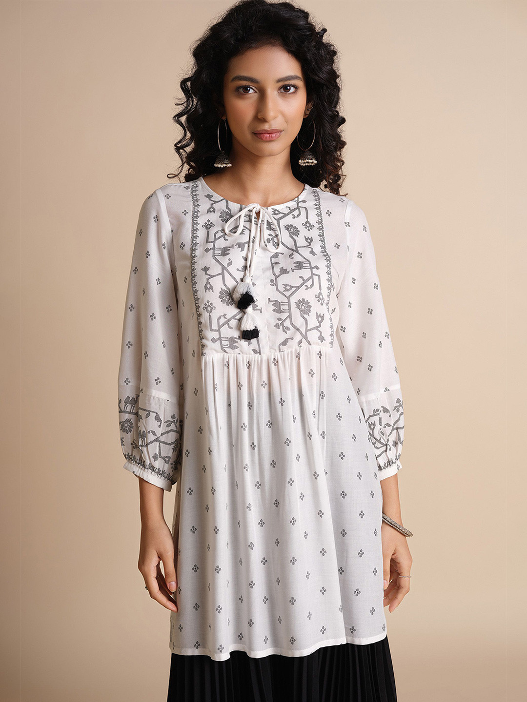 Global Desi Women Modal Printed Tunic