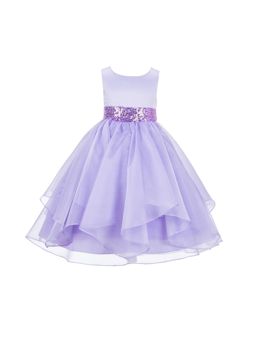 Wow Princess Girls Sequined Detail Net Gown Maxi Dress