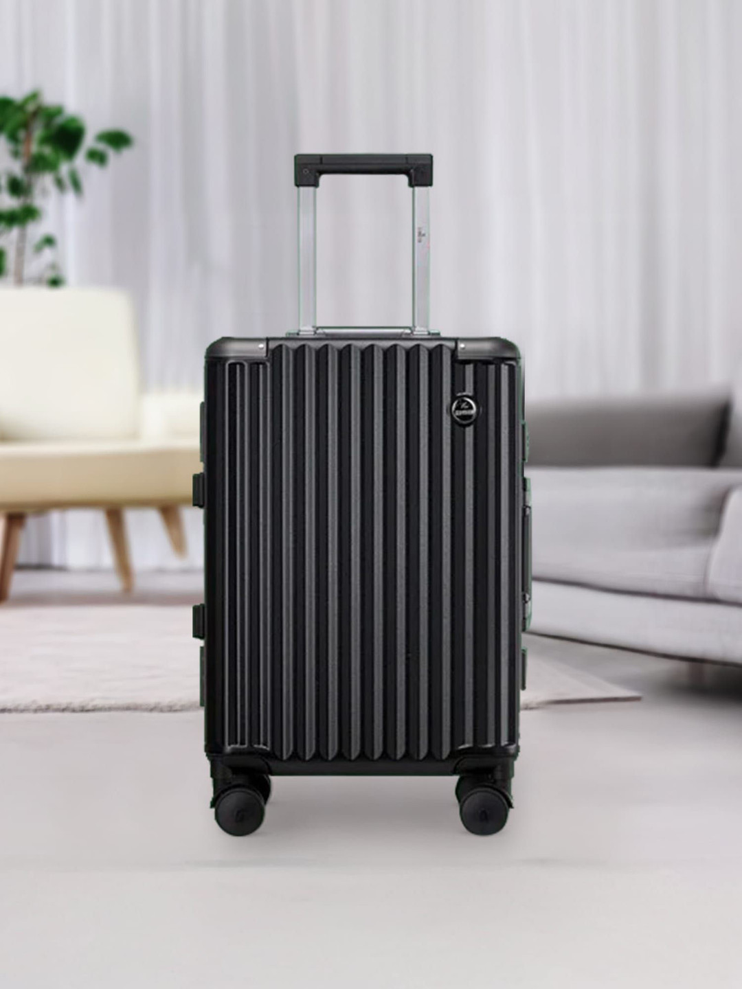 THE CLOWNFISH Stark Series Textured Hard-Sided CabinTrolleyBag