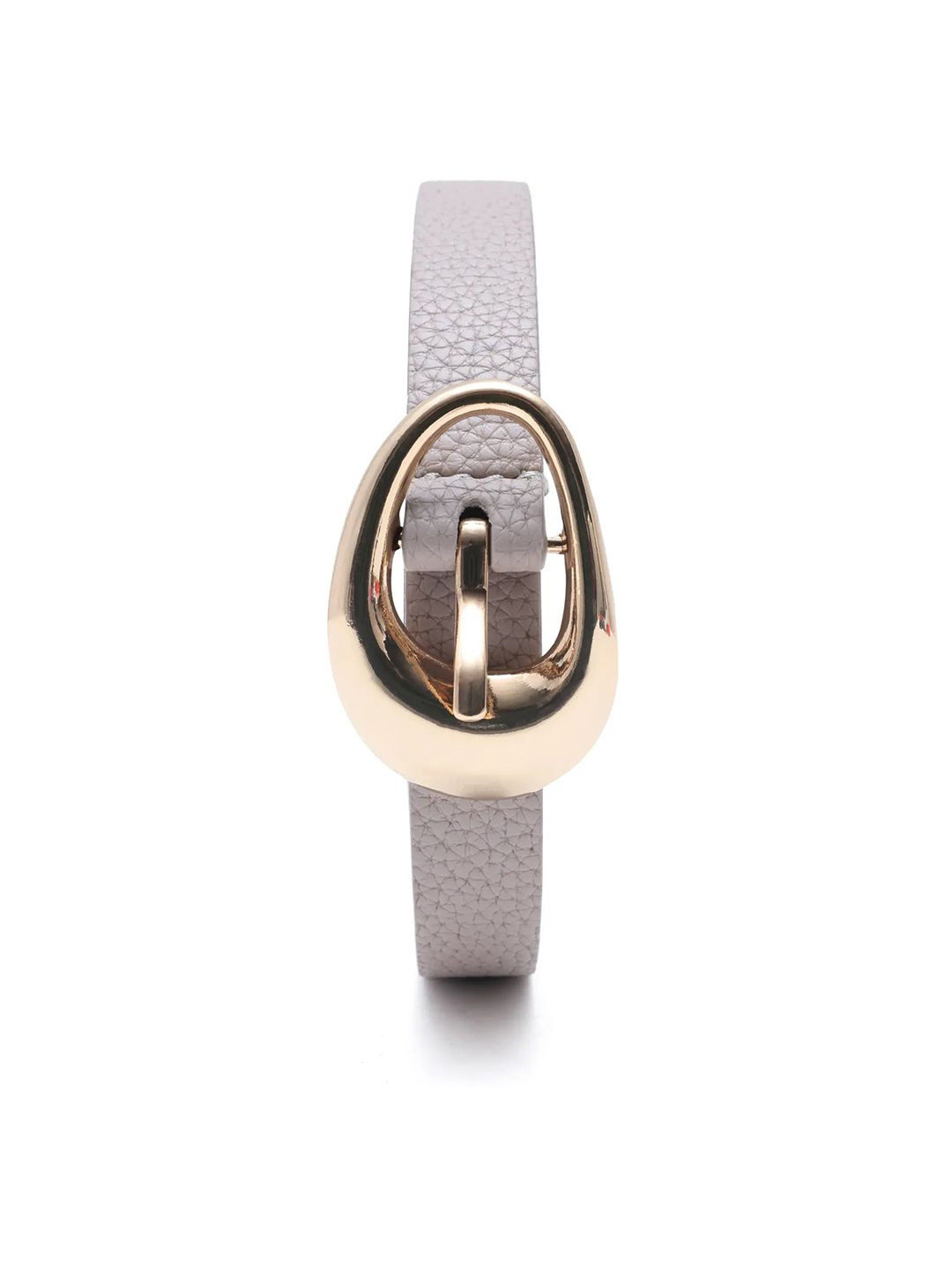 RAREISM Women Ivy Light Beige Leather Belt
