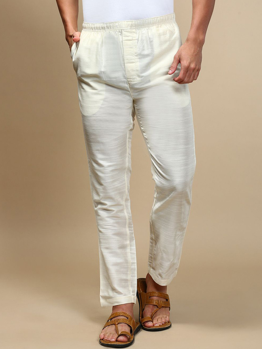 WHITE HEART Men Mid-Rise Pyjamas