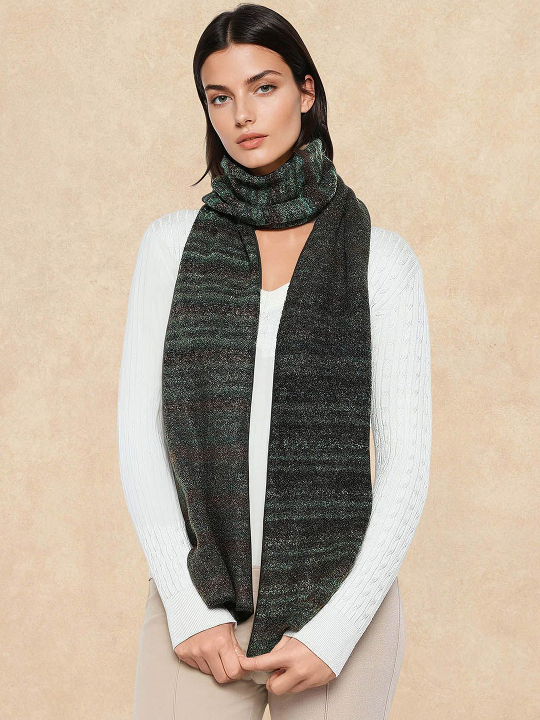 RAREISM Women Muffy 3 Primary Multi Mufflers