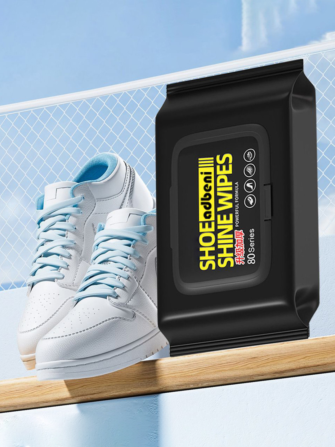 Adbeni 2-Pcs Shoe Cologne Spray Up to 350 Sprays Best Aroma With Bonus Shoe Wipes