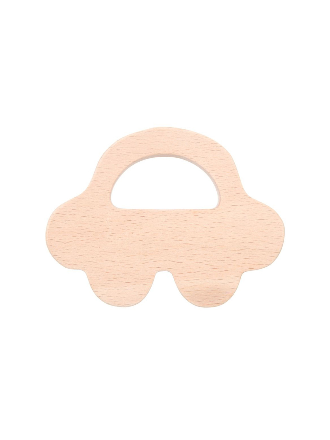 Nesta Toys Wooden Car Beech Wood Teether For Babies
