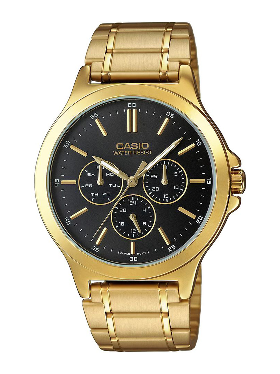 CASIO Men Dial & Stainless Steel Cuff Straps Analogue Watch A2318