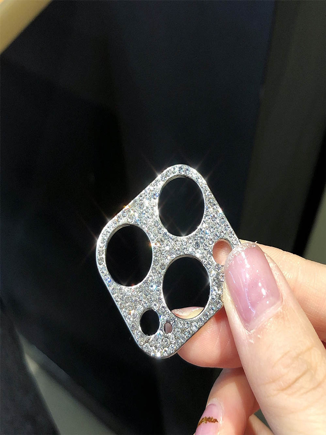 Luxury Kase Glitter iPhone 13 Pro Max Camera Lens Diamond Protector Cover