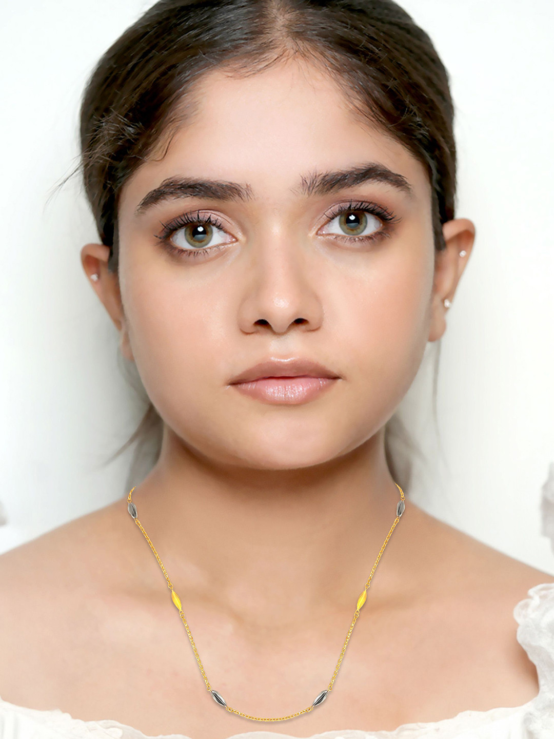 BHIMA 22K BIS Hallmark 916 Purity Yellow Gold Fancy Chain