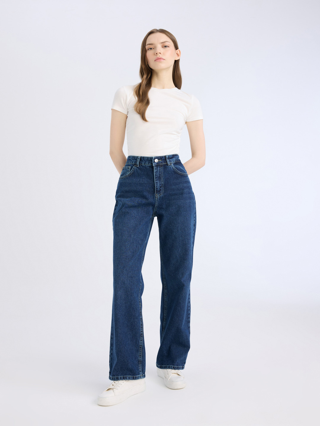 DeFacto Women Wide Leg Jeans