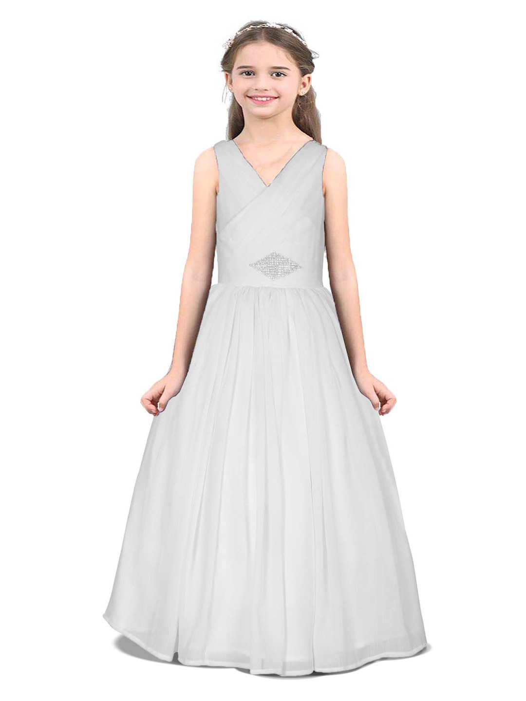 Wow Princess Girls Chiffon Wrap Maxi Dress