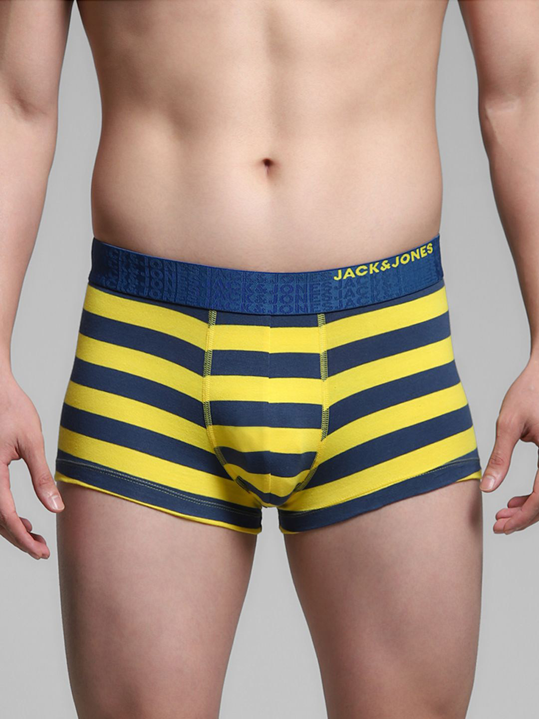 Jack & Jones Men Striped Short Trunk 9013165002