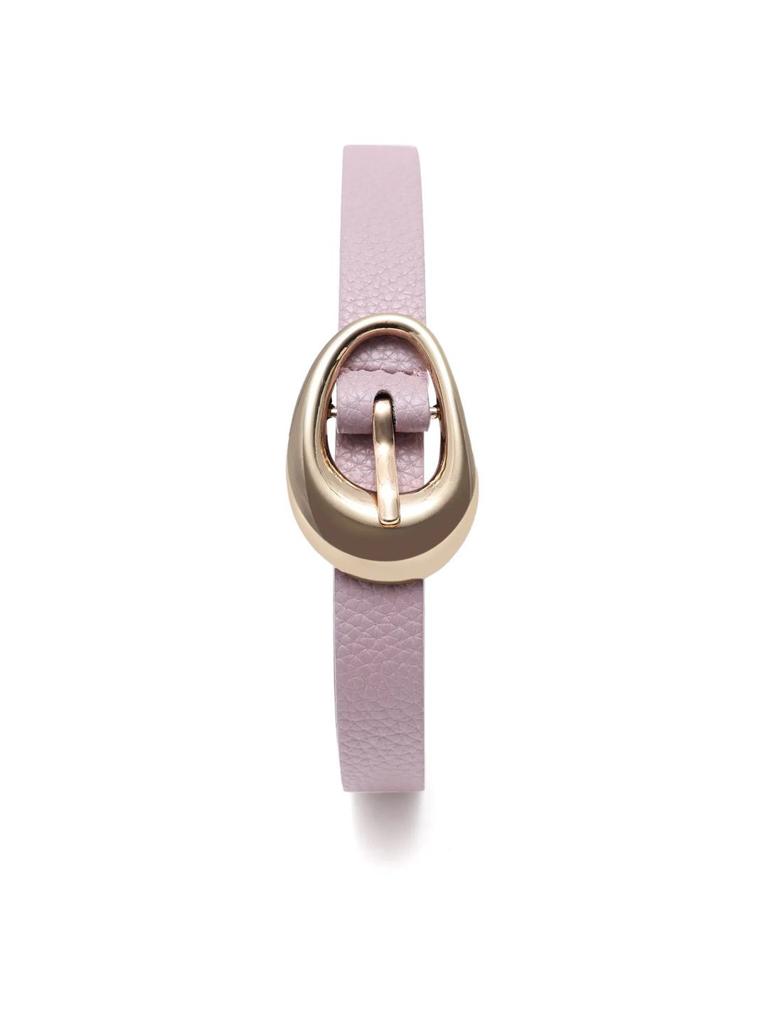 RAREISM Ivy Pastel D Pink Women Leather Belt